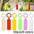 thumbnail image 2 of 50 Pcs Plastic Hanging Plant Tags Nursery Garden Label Pot Marker Ring Buckle, 2 of 6