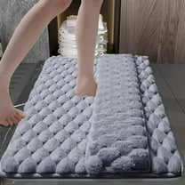 Bathroom Mats, Household Absorbent Floor Mats, Shower Doorway Wipe Foot Mats, Extra Thick Plush Non Slip Backing, Washable Drying Bathroom Door Mats
