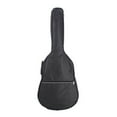 thumbnail image 2 of LeeQinersw Guitar Gig Bag Guitar Storage Box Side Handle Waterproof 41 inch Acoustic Guitar black, 2 of 9