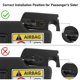 thumbnail image 5 of Aluminum Alloy Sun Visor Repair Kit Heavy Duty Visor Mounting Clips, 5 of 5