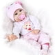 thumbnail image 2 of CHAREX Reborn Baby Dolls Girl - 16 Inches Realistic Soft Vinyl Newborn Baby Doll That Look Real, Best Toy for Kids Ages 3+, 2 of 5