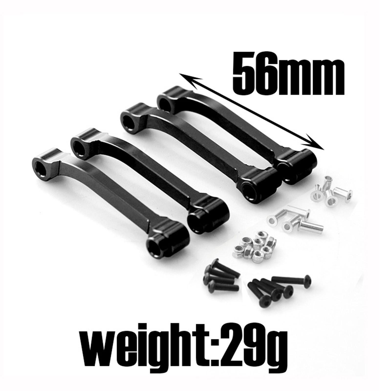 4x Aluminum Alloy 56mm Arm /14 Tractor Truck Series 56301 56302 56303 56304 56306 56309 56310 56314 56316 56319 56322 56325 - Black - image 4 of 4