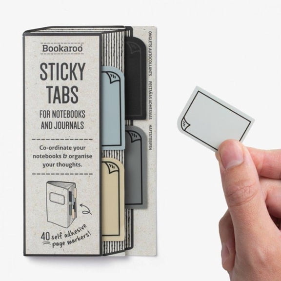 Bookaroo Sticky Tabs - Mono (Other)