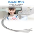 thumbnail image 3 of Alambre dental de ortodoncia ANGGREK 50 piezas Ni Ti completamente duro, 3 of 8