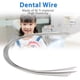 thumbnail image 3 of Alambre de resorte de ortodoncia alambre dental elástico de ortodoncia completamente duro para hospitales para pacientes ANGGREK Otros, 3 of 8