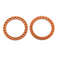 thumbnail image 4 of Anillo de presión, RC Beadlock Rueda Llanta Anillo de repuesto 4PCS Compatible con 1/10 TRX4 SCX10 9 Tomshoo naranja, 4 of 6