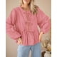 thumbnail image 5 of Blusa para Mujer PRETTYGARDEN Rosa con Lazo y Mangas Largas XL, 5 of 8