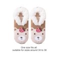 thumbnail image 4 of Calcetines Lindos para Dormir Felpa Navideños Cómodos Sala Estar Y, 4 of 9