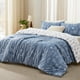 thumbnail image 2 of Juego de edredón Bedsure King Infinity Blue con 3 piezas, 2 of 6
