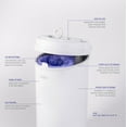 thumbnail image 5 of Ubbi Odor Locking Steel Diaper Pail, Baby Registry Must-Have, Open Water, 5 of 5