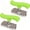 Green, variant on 2 Pieces Jar Opener, Multi-Functional Stainless Steel Can Opener with Non-Slip Handle for Weak Hands