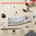 thumbnail image 2 of Teclado Keychron Q8 Pro 65% Alice inalámbrico RGB, 2 of 9