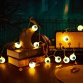 thumbnail image 4 of Luces de cadena colgantes de globo ocular impermeables de Halloween para decoración de casa encantada de fiesta, 4 of 7