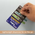thumbnail image 5 of BAZIC Neon Page Markers Dispensers 0.5x1.7 Sign Here Tabs, (100 Flags/Pack), 1-Pack, 5 of 7