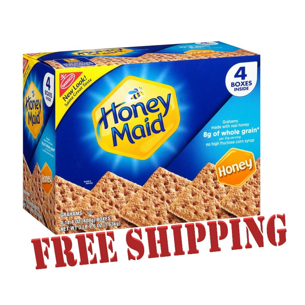 Nabisco Honey Maid Honey Graham Crackers (14.4 oz., 4 pk.) Walmart