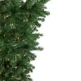 thumbnail image 4 of Northlight 7.5ft Artificial Green Upside Down Spruce Pre-Lit Medium Christmas Tree, 4 of 7
