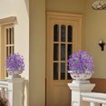 thumbnail image 7 of ZORVINEX Artificial Flowers for Garden Decoration | Waterproof Faux Plants for Outdoors | Perfect for Porch and Patio Decor Purple, 7 of 7