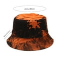 thumbnail image 5 of Fisherman Hat Tie-Dye Sun Protection Cotton Unisex Bucket Hat for Travel, 5 of 8