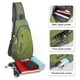 thumbnail image 2 of Bolsa tipo bandolera TITECOUGO ligera cruzada para mujeres y hombres verde militar, 2 of 6