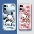 thumbnail image 4 of Clear Phone Case For OPPO RENO 9 8 7 6Z 6 5 4 3 2Z SE PRO PLUS 4G 5G Transparent Case Funda Shell Anime Hello K-kitty K-Kuromi LXY, 4 of 7