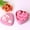PK, variant on EGNMCR Fake Flowers, Artificial Flowers 6Pcs Heart Scented Bath Body Rose Flower Soap Wedding Decoration Gift Fake Hanging