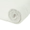 thumbnail image 4 of Better Trends Bathroom Rugs 3 Piece Set 100% Cotton Bath Rug Soft Water Absorbent Reversible, Machine Washable for Bathroom Decor U Shap Toilet Base Contour Mat Ivory Lux Collection, 4 of 4