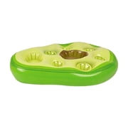 Inflatable Beverage Cooler - Green Plastic Drink Ice Bucket for Party Pool BBQ Picnic - 25.59x19.69in Outdoor Beverage Tub for Events