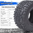 thumbnail image 5 of Yesfashion AT27x9-14-6PR TL VICTORY TL KNIGHT ATV Tires,All Terrain ATV UTV Off-Road Tires(Set of 2, Tubeless), 5 of 7