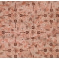 thumbnail image 4 of oneOone Cotton Poplin Twill Peach Fabric Geometric Texture Sewing Craft Projects Fabric Prints By Yard 56 Inch Wide, 4 of 4