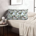 thumbnail image 6 of Lsque Mallard Ducks And Roses Pattern Pillow Case – Soft & Cozy Throw Pillow Cover, Hypoallergenic Cushion Case for Sleeping Women with Envelope Closure-20"x30", 6 of 6