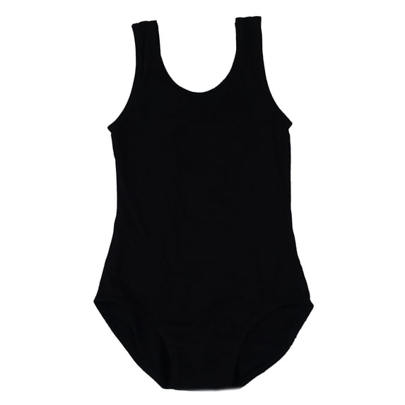 Wenchoice Black Bow-Accent Leotard - Girls L(5Y-6Y)