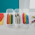 thumbnail image 6 of Sterilite Narrow Storage Trays for Desktop and Drawer Organizing (24 Pack), 6 of 10