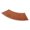 🍒 Brown_Hot#2384, variant on Curved Bathroom Floor Mat Non Slip Water Absorbing RugShaped Solid Color Polyester TRP Back, 40x100cm, Soft Modern Carpet, Brown Gray Green Blue