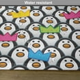 thumbnail image 6 of Ambesonne Colorful Place Mats Set of 4, Penguin Ice Animals, Standard Size, Multicolor, 6 of 6