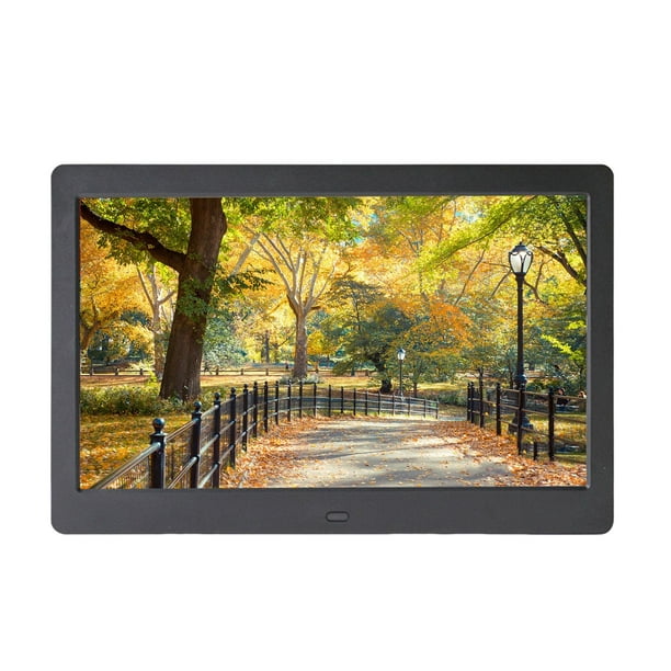 10" Digital Picture Frame, Black EU Standard Plug Easily Install Professional jinwen Marco de fotos digital