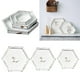 thumbnail image 3 of Mesa de desayuno, mesa de centro, mesa de té y mesa auxiliar hexagonal de madera retro. S, 3 of 9