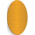 thumbnail image 1 of 3/4 x 1 1/4 Oval Satin Brass Plates-Sets of 6 (0.75x1.25mm), 1 of 1