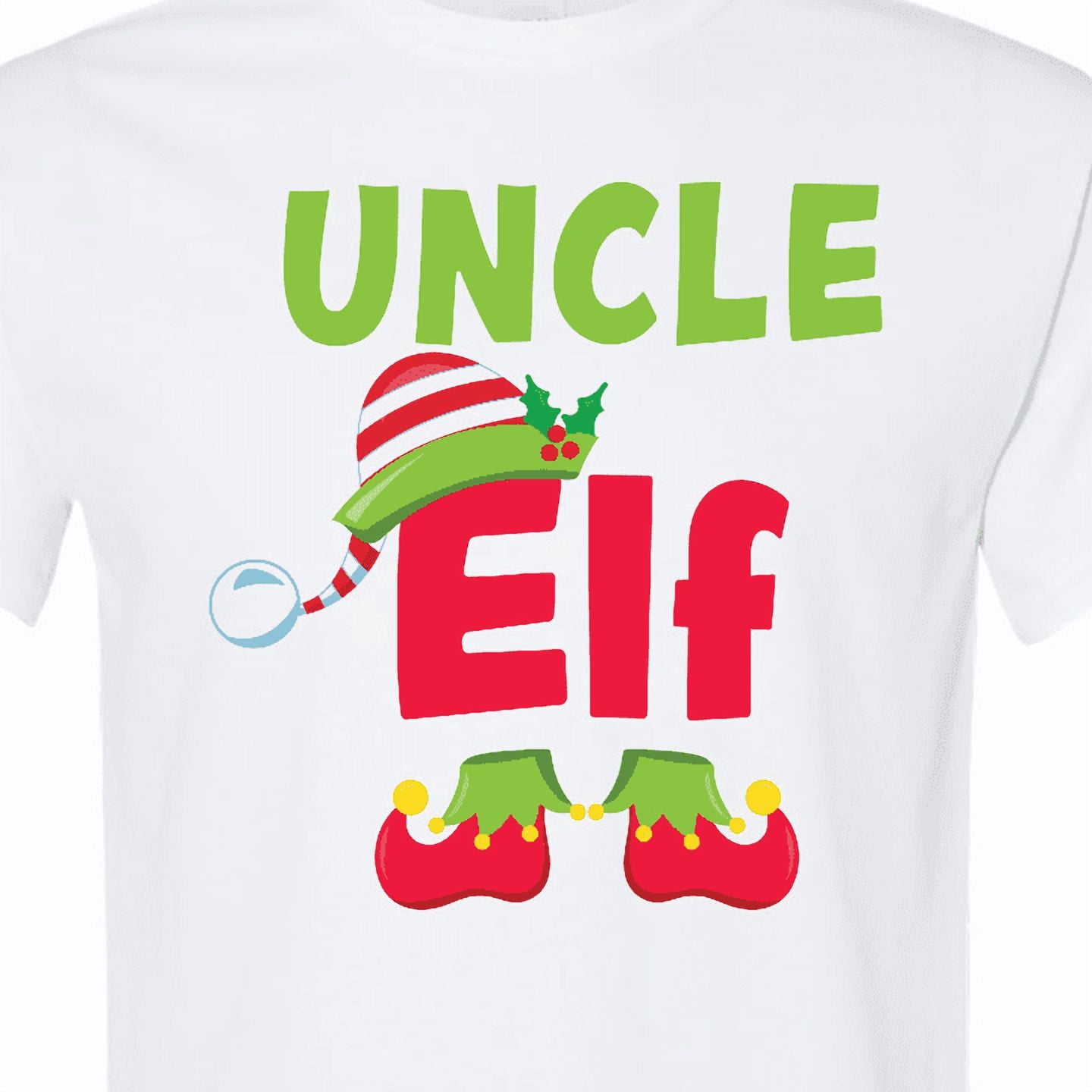 Inktastic Christmas Uncle Elf T-Shirt