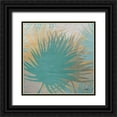 thumbnail image 1 of Hafod, Danielle 12x12 Black Ornate Wood Framed with Double Matting Museum Art Print Titled - Frond 2, 1 of 4