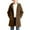 Brown, variant on Boys Winter Pea Coat Dress Coats Kids Trench Coat Winter Pea Coat with Pockets Size 5T-14 White