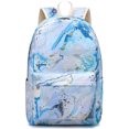 thumbnail image 1 of Mochila Escolar Bluboon Mármol Azul 30x43x17 cm para Laptop, 1 of 9