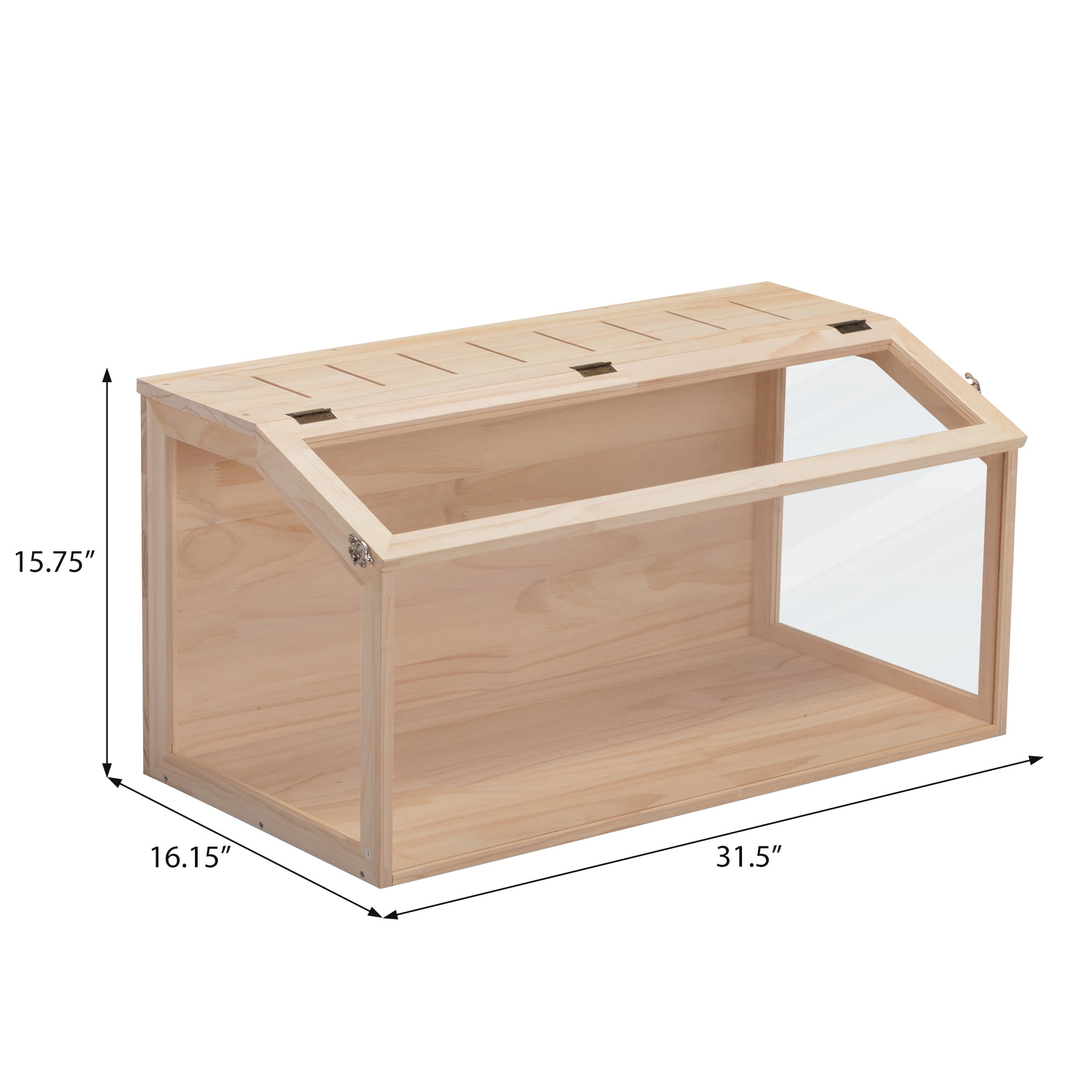 Kadyn 31" Hamster Cage Guinea Pig Cage (Decoration in cages are sold separately, not included), Pet Cages for Small Animals Hutch House, Beige