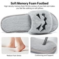 thumbnail image 4 of Ecetana Spooky Slides Halloween Slippers Soft Plush Cozy Open Toe Indoor Outdoor Fuzzy Slippers Gifts For Girls Women, 4 of 7