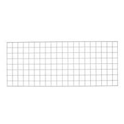 SSWBasics White Finish Grid Wall Panels - 3" on Center Accepts Wire Grid Fixtures - Also Available in Black and Chrome Perfect for Photo Display Boards Also Available in Black and Chrome