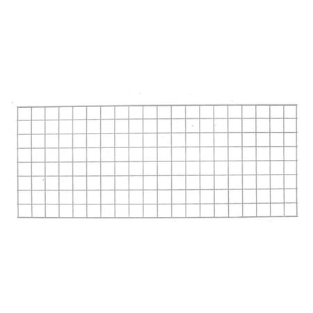 SSWBasics White Finish Grid Wall Panels - 3" on Center Accepts Wire Grid Fixtures - Also Available in Black and Chrome Perfect for Photo Display Boards Also Available in Black and Chrome