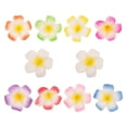 thumbnail image 4 of Hawaiian Plumeria Hair Clips Girls Flower Shape Headwear Assorted Color For Daily Use Trade Show 10Pcs, 4 of 4