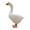 White, variant on Goose Statue Farm Animal Sculptur -  Artificial Animals Sculpture Handcrafted Free Standing for Lawn Patio Tabletop Decoration Art Crafts (White)