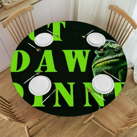 

BCIIG Customization Eric Dinyer Professional Photography Round Table Cover Stain Resistant Washable Indoor Outdoor Tablecloth Kitchen Dining Wedding Parties Elastic Edge 100% Polyester Fiber 42-46