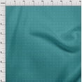 thumbnail image 4 of oneOone Georgette Viscose Dark Teal Green Fabric Geometrical Quilting Supplies Print Sewing Fabric By The Yard 42 Inch Wide, 4 of 4