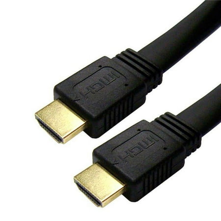 UPC: 0873791004393 | 3Ft High Speed Flat Hdmi Cable Ultra Hd 4Kx2K V1.4 Male  4XHDMIFLAT3FT (QW5875)